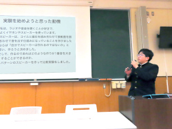 高専ハカセ塾八代キャンパス会場の成果発表会