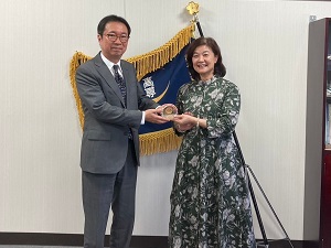 静宜大学(Providence University、 台湾)林思伶学長と髙松校長