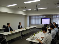 、藤原文部科学事務次官が、熊本キャンパスを訪問