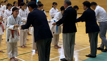「令和6年度熊本県高等学校空手道新人大会」にて本校学生が優勝