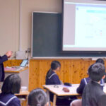 連携理科授業「霧箱による放射線の観察実験」