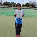 「第54回ゴーセン杯ハイスクールジャパンカップソフトテニス2025熊本県代表選考会」にて準優勝