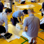 教職員向けの救急救命訓練
