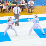 令和7年度熊本県高校総体空手道競技 女子個人組手準優勝