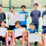 第62回九州沖縄地区高専体育大会テニス競技で上位入賞し、全国大会に出場