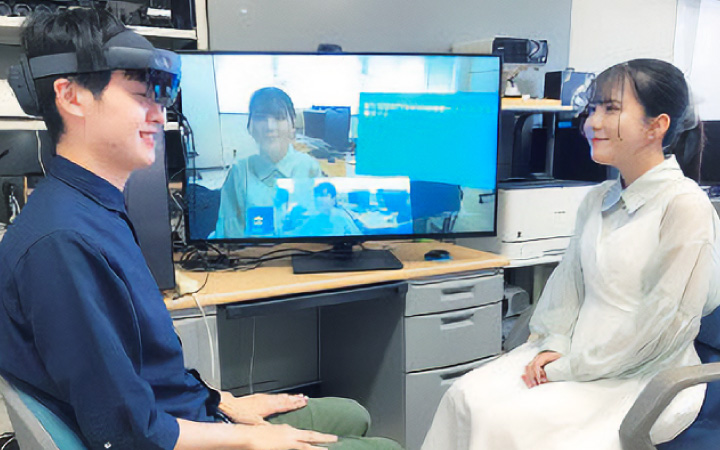 卒業研究（例：聴覚障がい者のコミュニケーション支援システムの開発）